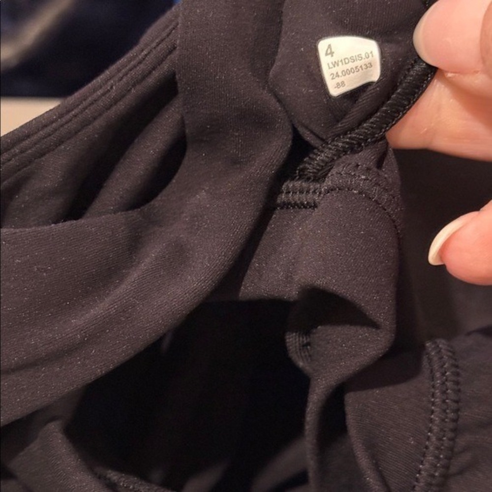 Lululemon‎ Align Bodysuit 25" Black size 4 NWT 🖤 - Picture 4 of 5